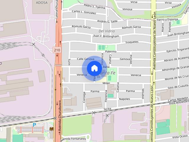 Se renta departamento, Colonia Santa Fe Living, C.P. 67117
