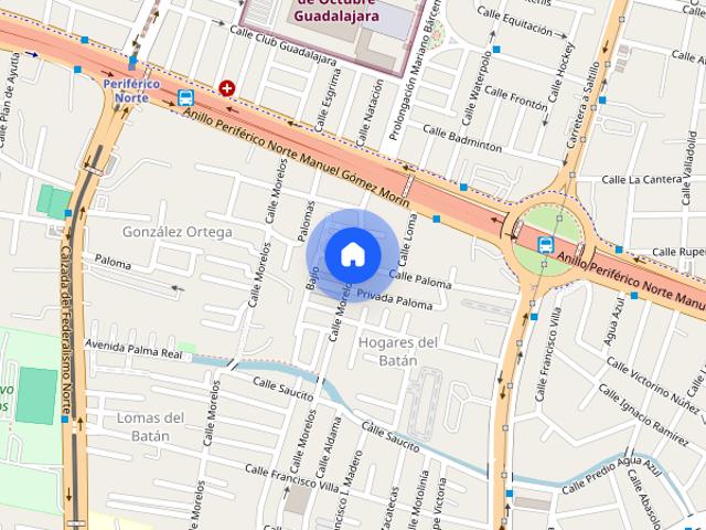 Se renta departamento Circuito JVC, Colonia El Bajío, C.P. 45017