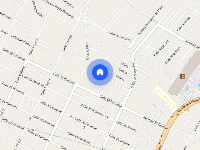 Se renta departamento Circuito Olmeca #715, Colonia Cholula, C.P. 72760
