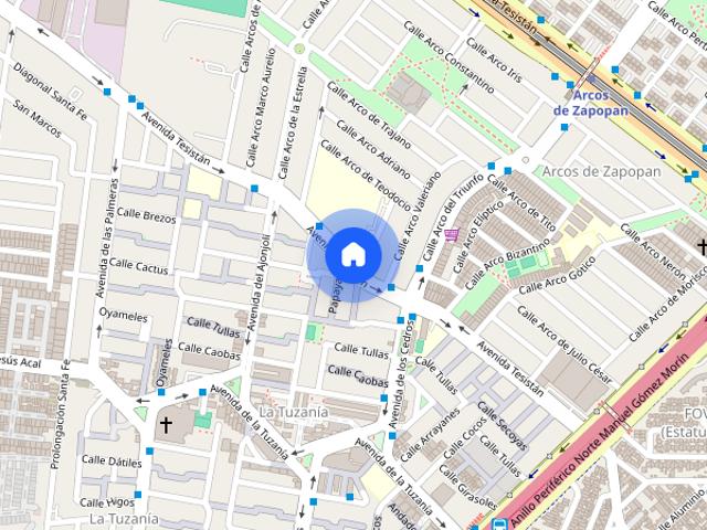 Se Renta Departamento a Estrenar en Contempo 445 Camino Viejo a Tesistán, Giras