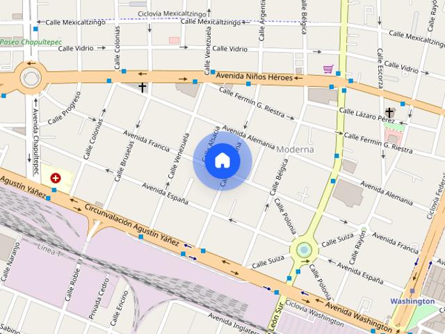 Se renta departamento Argentina 800, Colonia Moderna, C.P. 44190