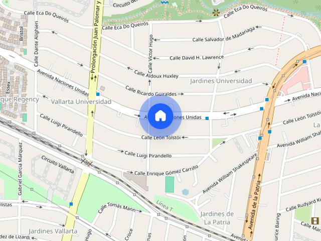 Se renta departamento Av Naciones Unidas, Colonia La Patria Universidad, C.P. 45119