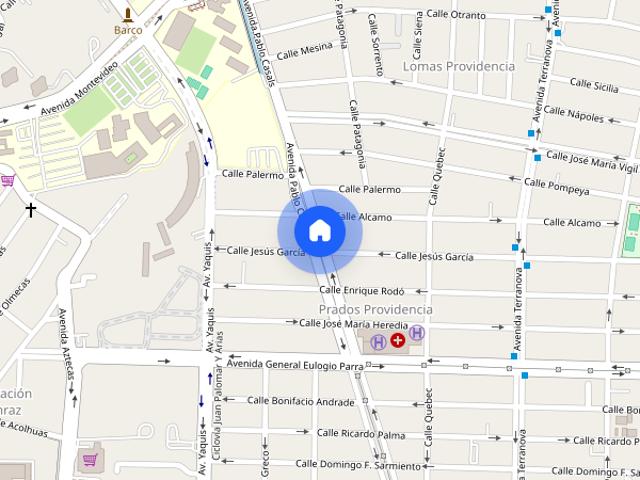 Se renta departamento Av. Pablo Casals, Colonia Prados de Providencia, C.P. 44670
