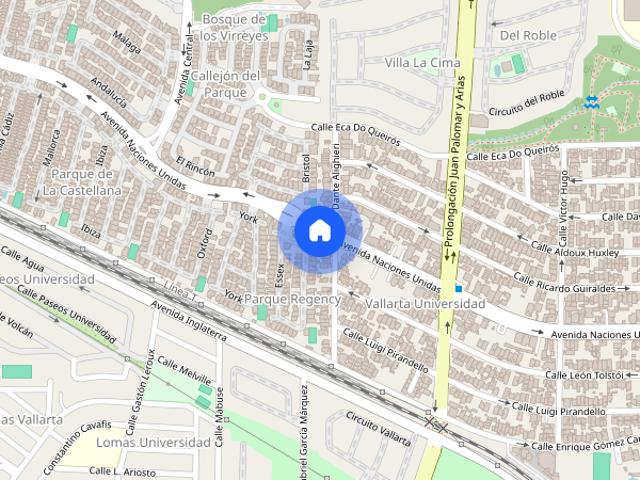 Se renta departamento Avenida Naciones Unidas #7879, Colonia Solares, C.P. 45019