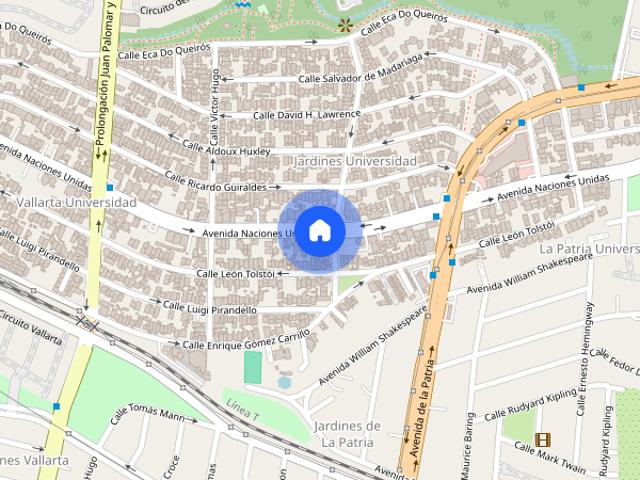 Se renta departamento Avenida Naciones Unidas #7880Int. 602, Colonia Jardines Universidad, C.P. 45110