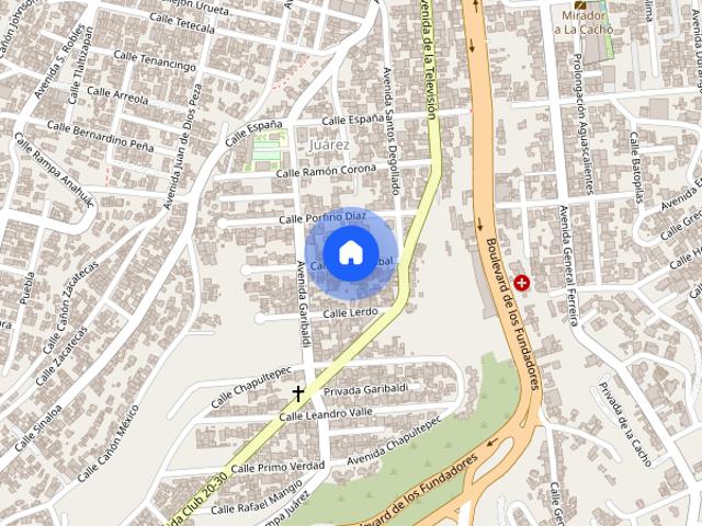 Se renta departamento berriozabal, Colonia Juárez, C.P. 22040
