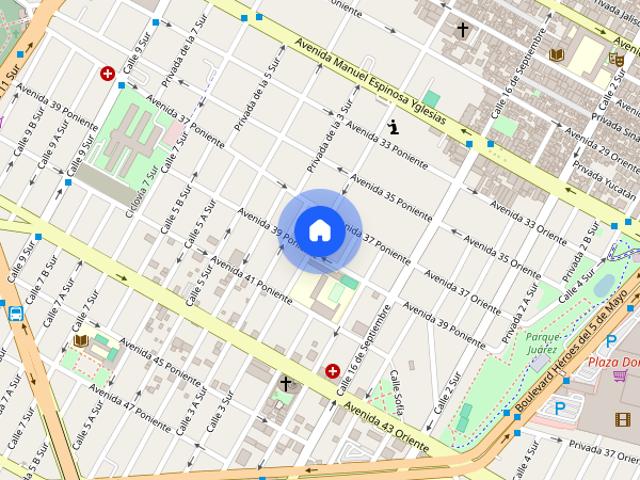 Se renta departamento en 3 SUR #3704Int. 1, Colonia Gabriel Pastor 1a Sección, C.P. 72420