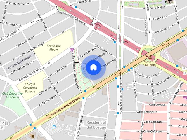 Se renta departamento en C. Fuego 1078, Jardines del Bosque, 44520 Guadalajara, Jal. #1078Int. 7, Colonia Jardines del Bosque Norte, C.P. 44520