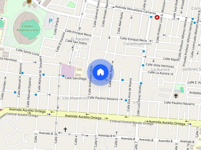 Se renta departamento en C. María de Jesús Romo de Vivar 108, Constitución, 45150 Zapopan, Jal. #108, Colonia Los Maestros, C.P. 45150