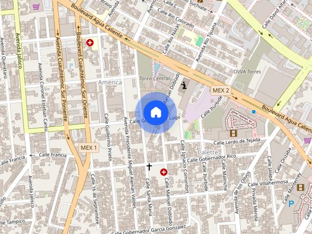 Se renta departamento en Calle Priv. Manuel Doblado, Gobernador Lugo Esq, Calete, 22044 Tijuana, B.C. #Esq, Colonia Calete, C.P. 22044