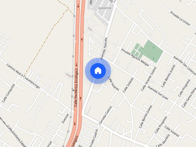 Se renta departamento en Calle Tlaxcala 22 A #22Int. a, Colonia Cuautlancingo, C.P. 72703