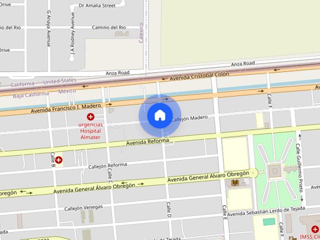 Se renta departamento en Callejón Madero, Segunda, 21100 Mexicali, B.C. #s/nInt. 1, Colonia Segunda Sección, C.P. 21100