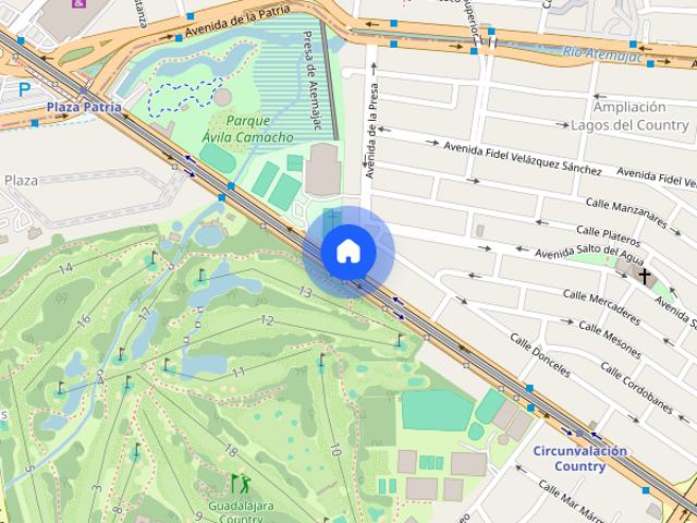 Se renta departamento en Av. Ávila Camacho 2400, Colonia Jardines del Country, C.P. 44210