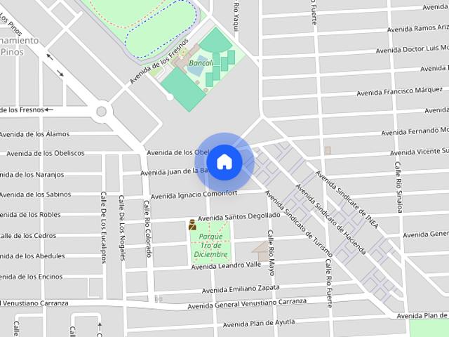 Se renta departamento en Av. Juan de la Barrera, Colonia 1 de Diciembre, C.P. 21260