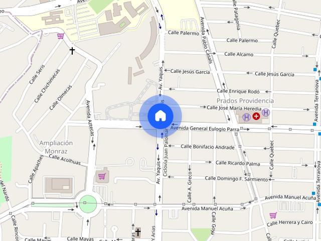 Se renta departamento en Av. Juan Palomar y Arias, Colonia Prados de Providencia, C.P. 44670
