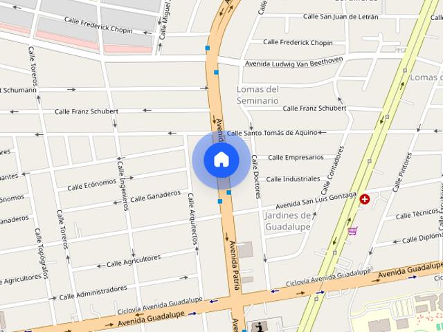 Se renta departamento en Av. Patria 644, Jardines de Guadalupe, 45030 Zapopan, Jal. #644, Colonia Jardines de Guadalupe, C.P. 45030