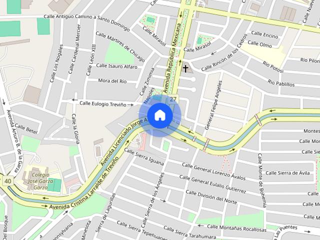 Se renta departamento en Av República Mexicana, Colonia Rincón de los Andes, C.P. 66460