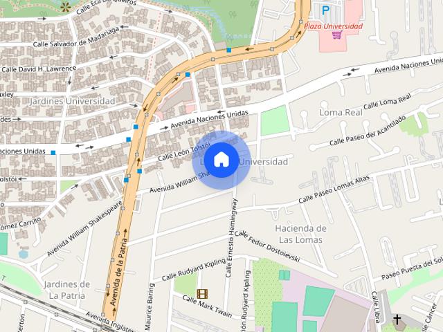 Se renta departamento en Av. William Shakespeare 4854, Patria Universidad, 45119 Zapopan, Jal. #4854, Colonia La Patria Universidad, C.P. 45119