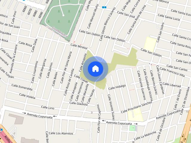 Se renta departamento en Avenida los Arrayanes #266, Colonia Arroyo de Las Flores, C.P. 45530