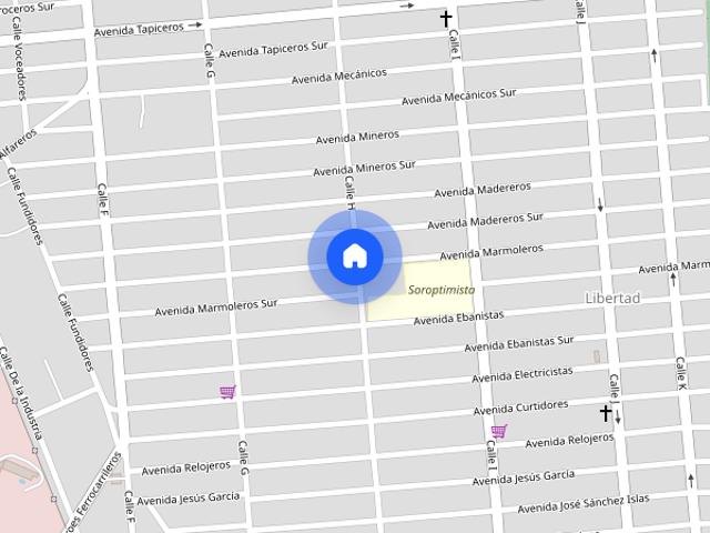 Se renta departamento en Avenida Mineros y Calle H, Colonia Libertad, C.P. 21030