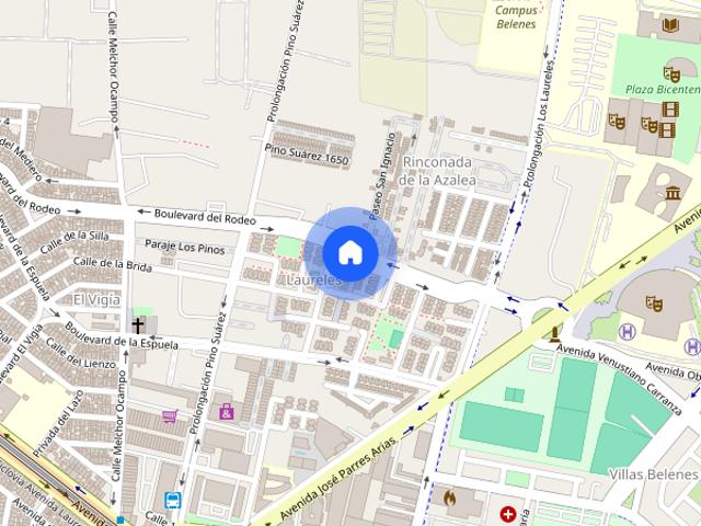 Se renta departamento en Blvd. del Rodeo 222, Conjunto Laureles, 45140 Zapopan, Jal. #222Int. 8, Colonia El Vigía, C.P. 45140