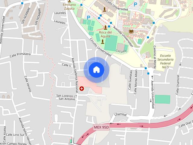 Se renta departamento en Domicilio conocido S/N, Colonia Chamilpa, C.P. 62210