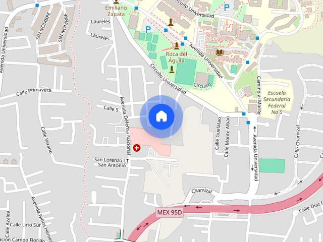 Se renta departamento en Domicilio conocido S/N, Colonia Chamilpa, C.P. 62210