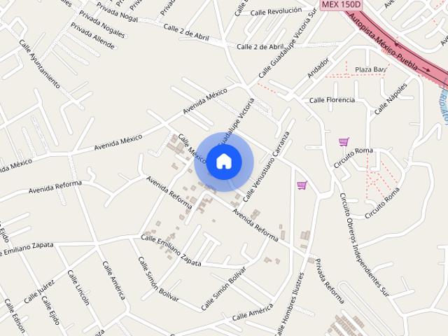 Se renta departamento en De La 13 Norte, Azteca, 72735 Heroica Puebla de Zaragoza, Pue Colonia Villas San Carlos, C.P. 72735