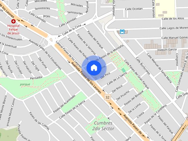 Se renta departamento en Del Cerro #104, Colonia Las Cumbres 1 Sector, C.P. 64610