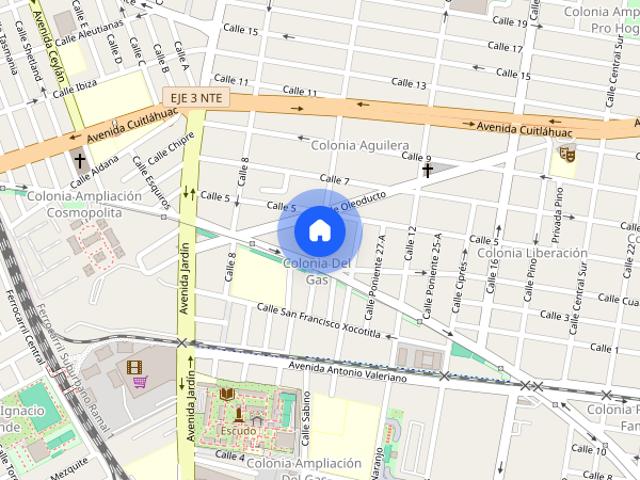 Se renta departamento en DEL GAS #.Int. Colonia Del Gas, C.P. 02950