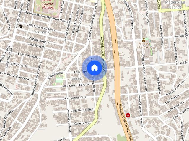 Se renta departamento en españa, Colonia Madero Cacho, C.P. 22040