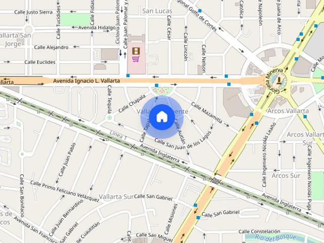 Se renta departamento en Euclides, Colonia Vallarta Poniente, C.P. 44110