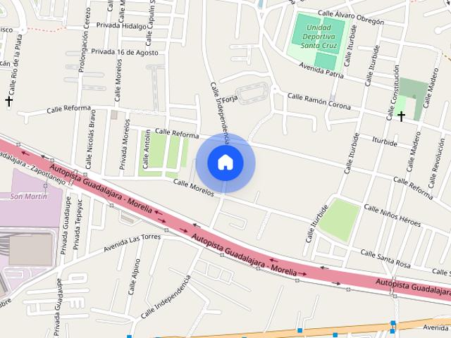 Se renta departamento en INDEPENDENCIA #|, Colonia Colonial Independencia, C.P. 44258
