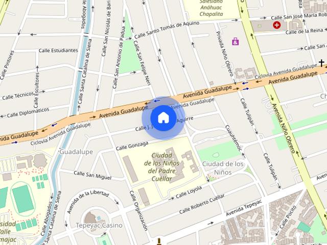 Se renta departamento en J J Martinez Aguirre, Colonia Ciudad de los Niños, C.P. 45040