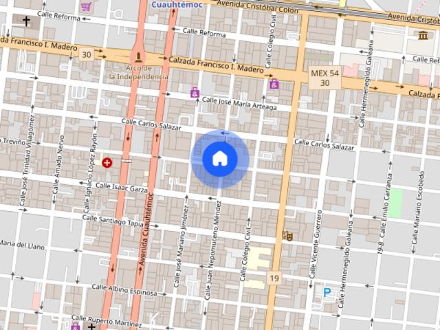 Se renta departamento en JERONIMO TREVINO, Colonia Centro, C.P. 64720