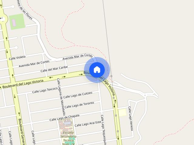 Se renta departamento en lago victoria, Colonia Valle Dorado, C.P. 22890