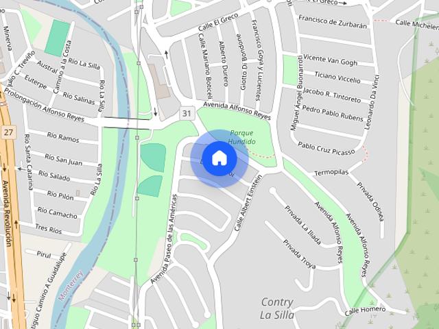 Se renta departamento en Leon Tolstoi, Colonia Country la Silla Sector 4, C.P. 67173