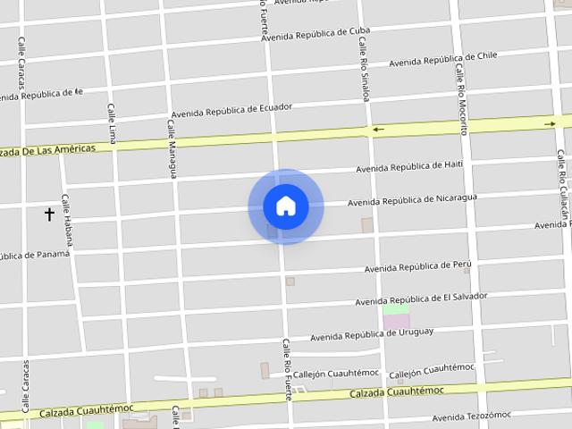 Se renta departamento en Nicaragua #663, Colonia Cuauhtémoc Sur, C.P. 21200