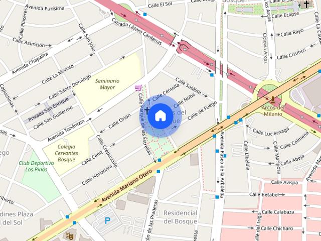 Se renta departamento en Parque de las estrellas, Colonia Jardines del Bosque Norte, C.P. 44520