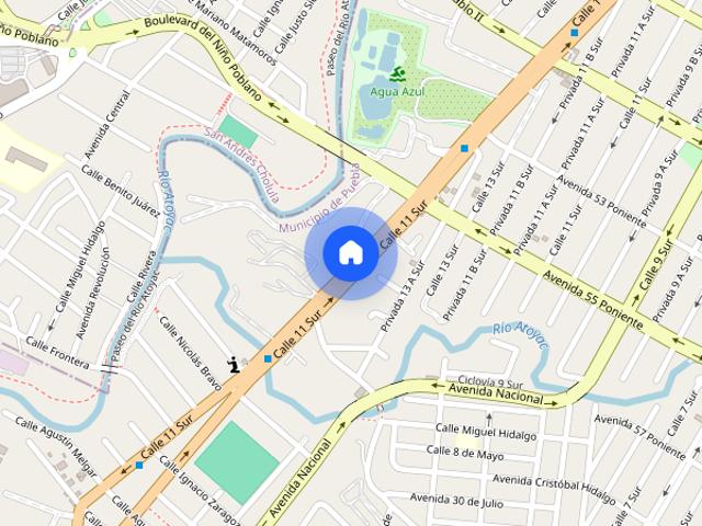 Se renta departamento en Prolongacion de la 11 sur #5525, Colonia Bosques de Atoyac, C.P. 72459