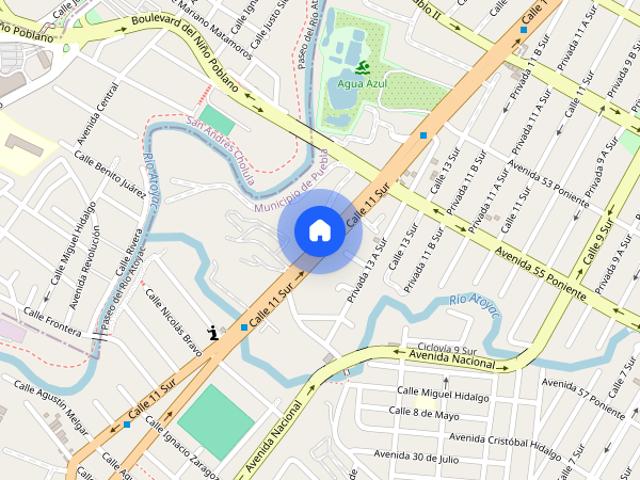 Se renta departamento en Prolongacion de la 11 sur #5525, Colonia Bosques de Atoyac, C.P. 72459