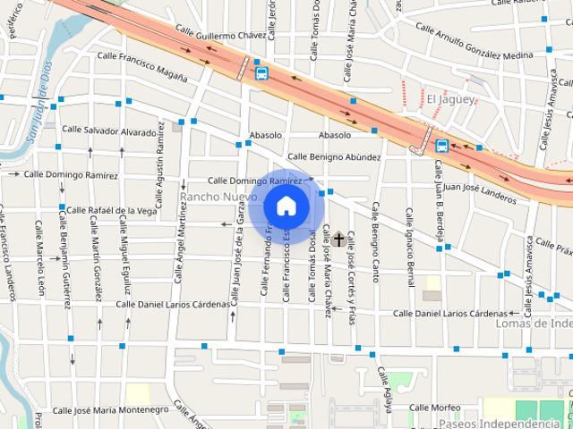 Se renta departamento Eutimio Pinzon, Colonia Lomas de Independencia, C.P. 44240