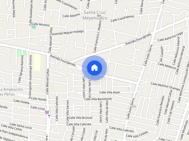 Se renta departamento insurgentes #123Int. 102, Colonia Santa Cruz Meyehualco, C.P. 09700