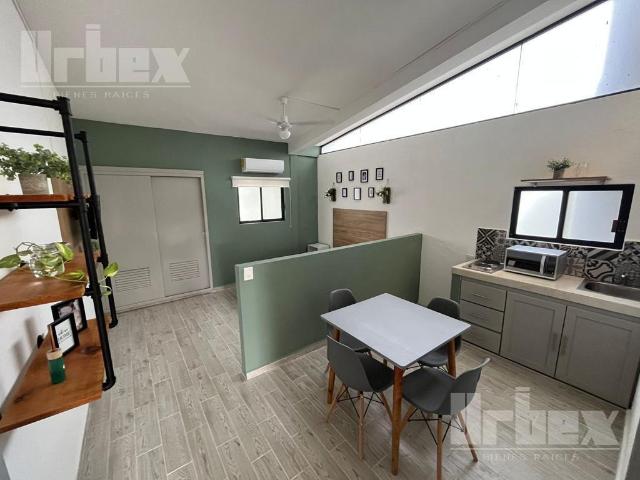 SE RENTA DEPARTAMENTO LOFT AMUEBLADO, UBICADO A UNOS METROS DEL SEGURO SOCIAL, CAMPECHE