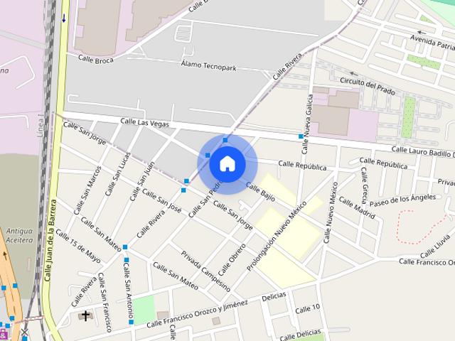 Se renta departamento Lázaro Cárdenas, Salvador Portillo López, 45580 San Pedro Tlaquepaque, Jal. #42Int. A, Colonia Salvador Portillo López, C.P. 45580