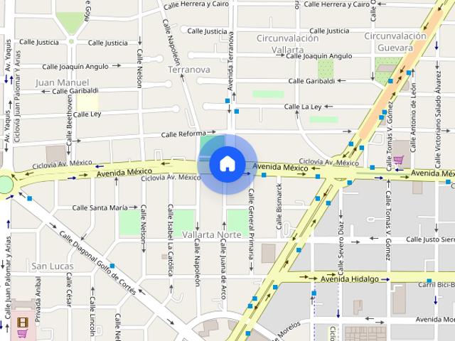 Se renta departamento Mar Egeo, Colonia Country Club, C.P. 44610