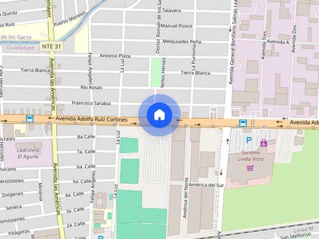 Se renta departamento Sin nombre de calle, Colonia La Luz, C.P. 67120