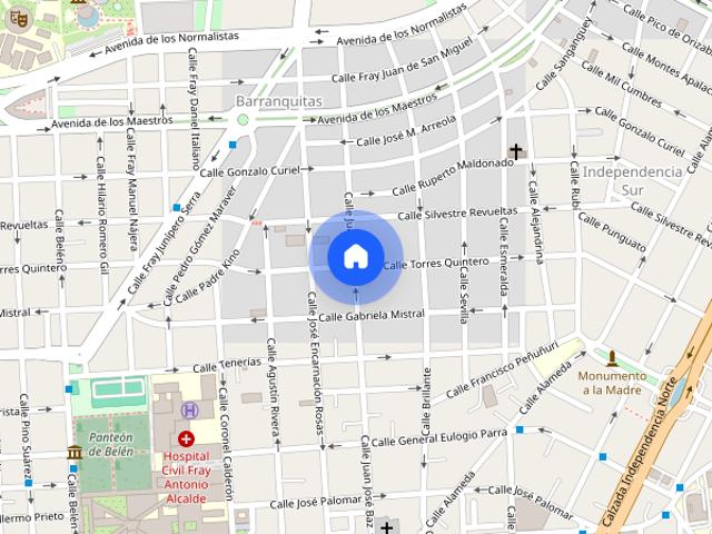 Se renta departamento Torres Quintero, Colonia Alcalde Barranquitas, C.P. 44270
