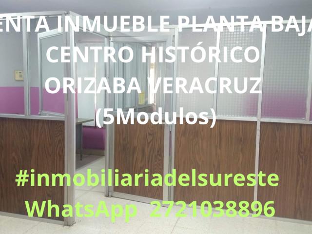 ? SE RENTA INMUEBLE PLANTA BAJA. CENTRO HISTÓRICO ORIZABA VERACRUZ