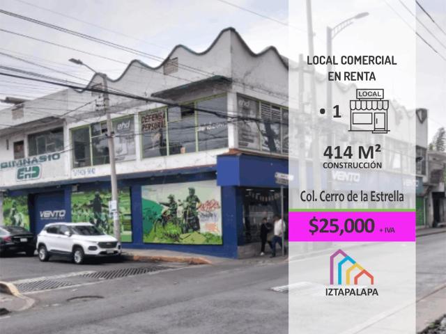 Se renta local comercial a pie de calle en Av. Tl?huac